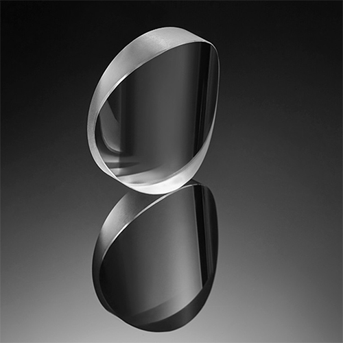 フッ化カルシウム平面凸柱レンズ