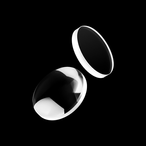 溶融石英平凸レンズ