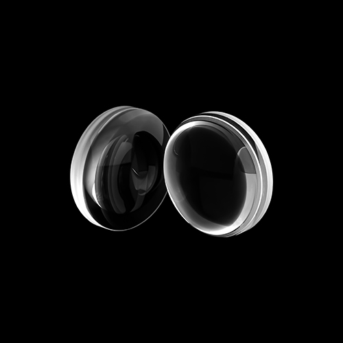 フッ化マグネシウム両凸レンズ