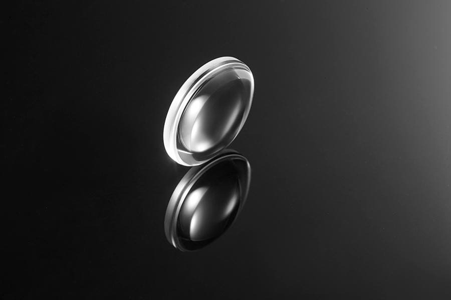 ふっ化カルシウム平凸レンズ